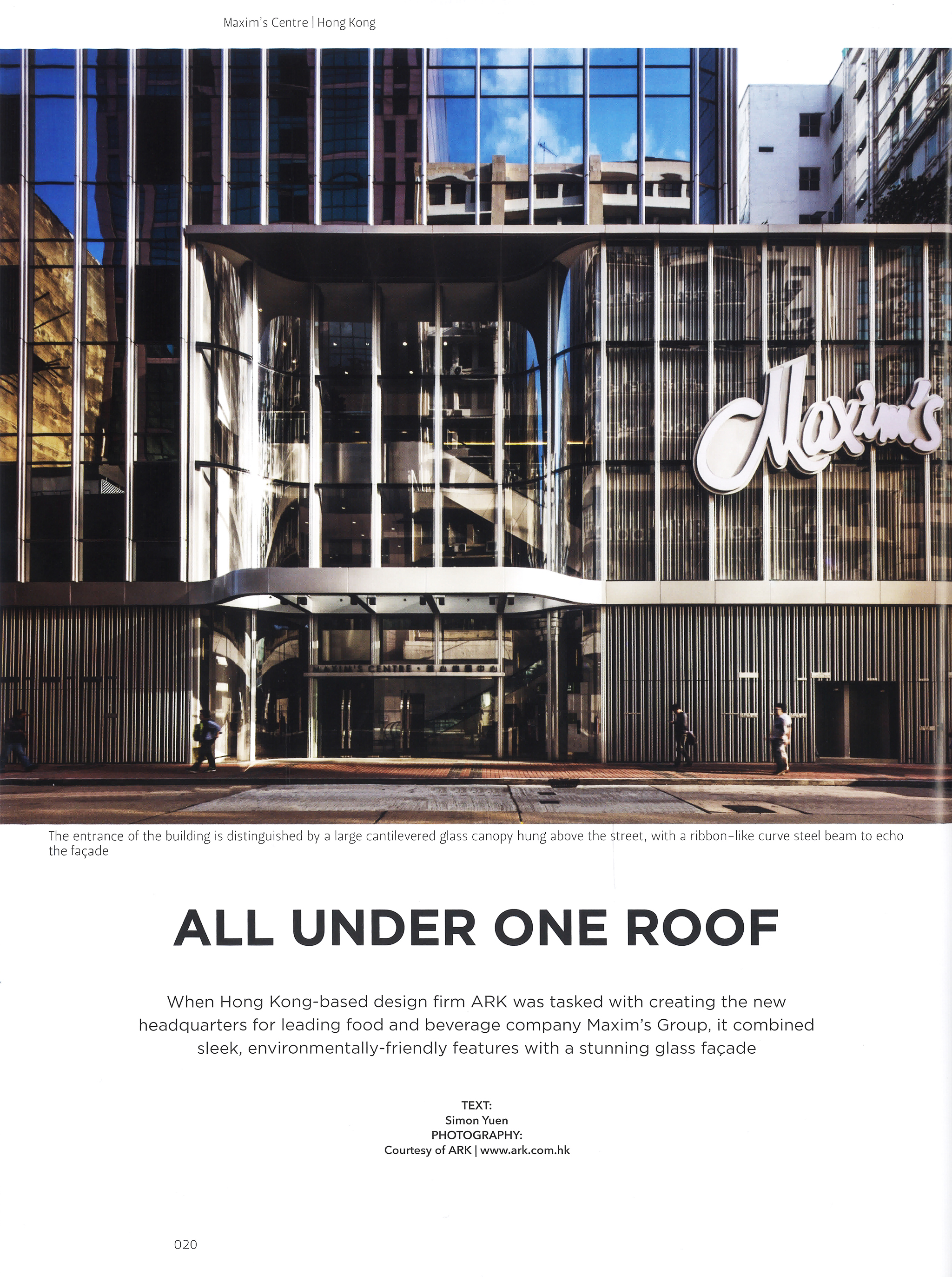 Perspective, 'All Under One Roof'